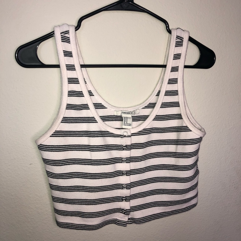 Cropped tank top